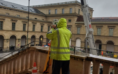 IAA 2023: Vermessung Apothekenhof