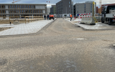 Freiham Nord: Fahrradstraße