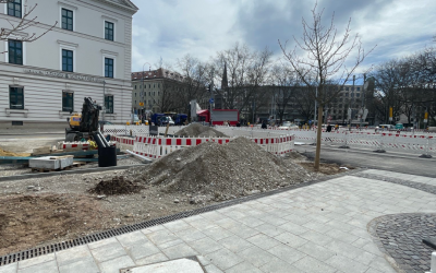 Baumpflanzungen Bierbrunnenplatz