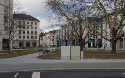 Radschnellweg: Kreuzung Oskar-von-Miller-Ring / Brienner Straße